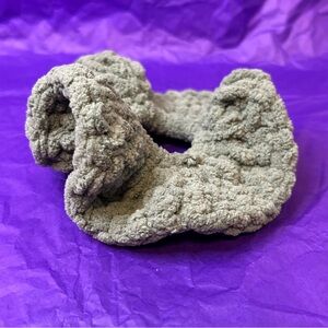 Cozy Green Textured Scrunchie NWOT